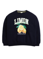 Limon Espaã±A Graphic Sweatshirt “ 100% Cotton Fleece | Puff Print