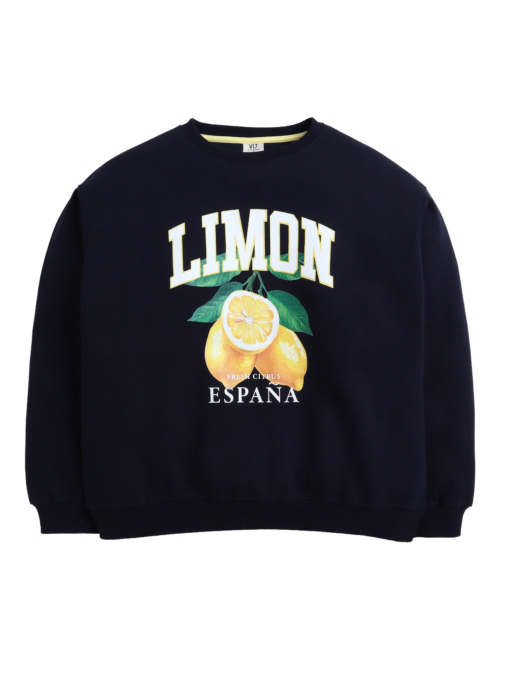 Limon Espaã±A Graphic Sweatshirt “ 100% Cotton Fleece | Puff Print