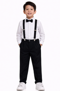 Boys 4Pc Shirt Trousers Set