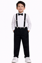 Boys 4Pc Shirt Trousers Set