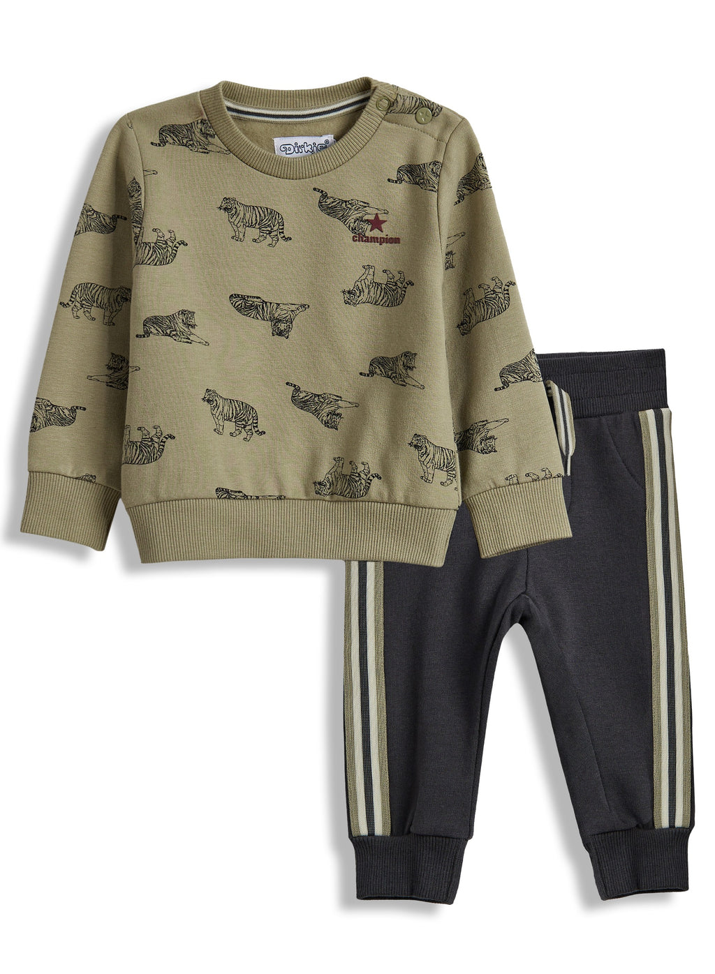 Print Pants Top Set