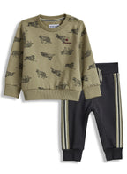 Print Pants Top Set