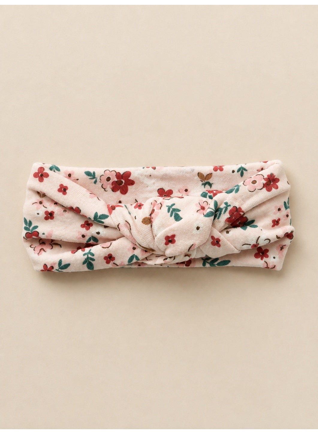 Baby Girls Long Sleeve Bodysuit and Floral Pants Set with Headband (3-Piece)