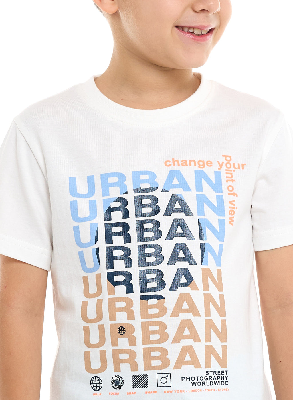 Boys 2Pc Print T Shirt