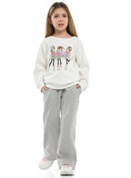 Girls Ballet Friends Fleece Tracksuit “ 2-Piece Set