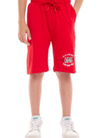 Victor and Jane Guitar Graphic T-Shirt & Shorts Set - Black & Red