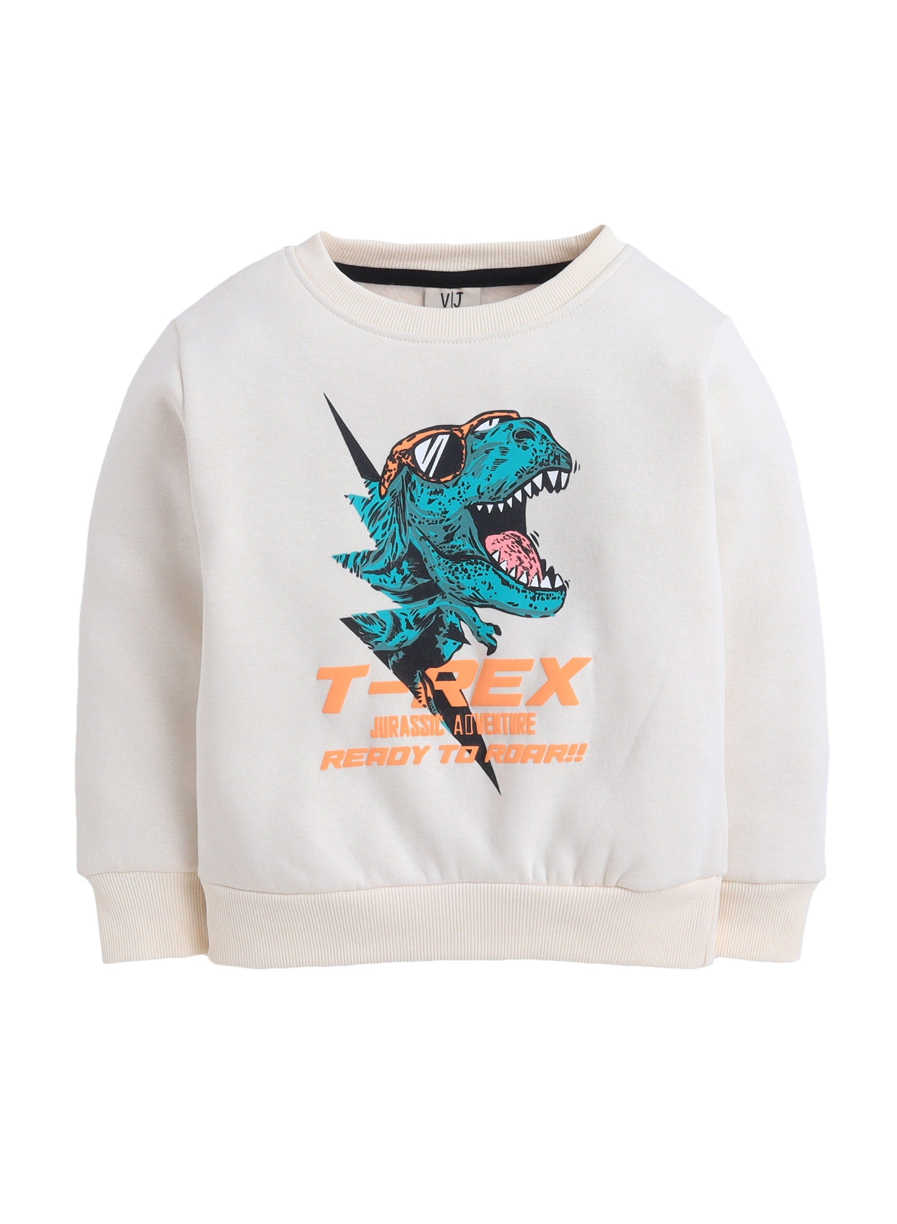 Boys' Off-White "T-Rex Adventure" Graphic Sweatshirt