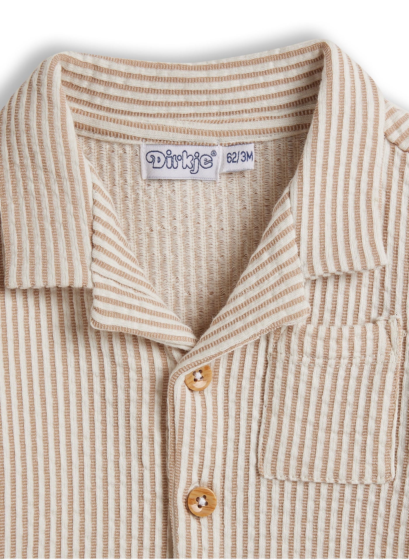 Dirkje 2 pcs Set - Collar Shirt and Shorts