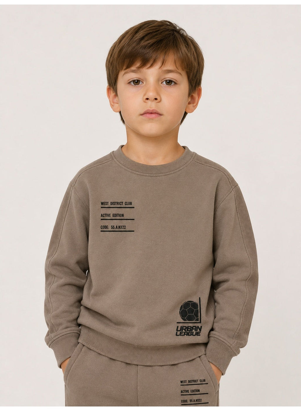 Boys’ Graphic Sweatshirt and Jogger Pants Set