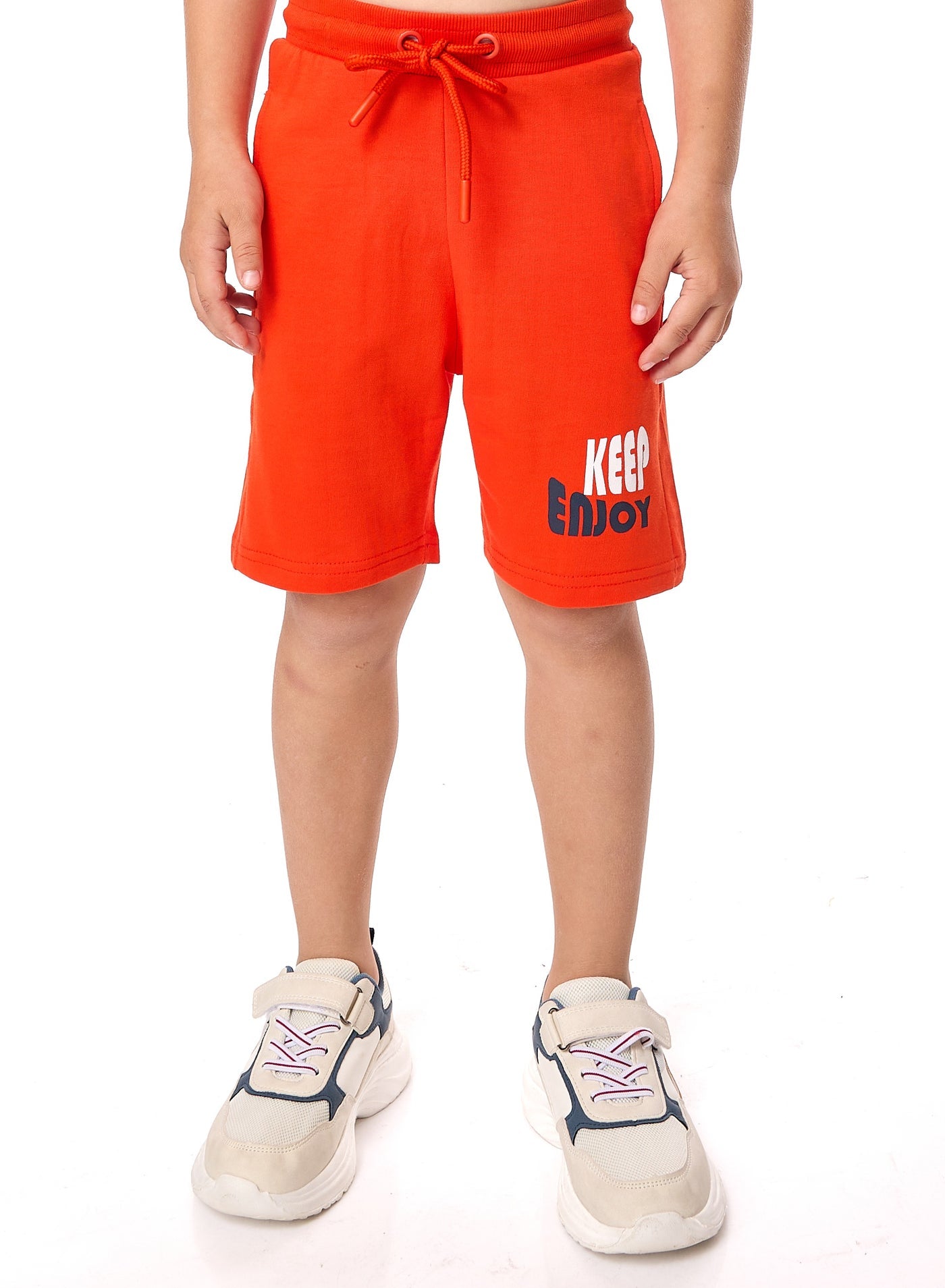 Victor and Jane Boys' 2PC Set – Best Moments - Navy & Orange