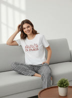Graphic Pyjama Set