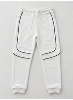 Boys’ Sweatshirt and Jogger Set with Chest Badge Detail
