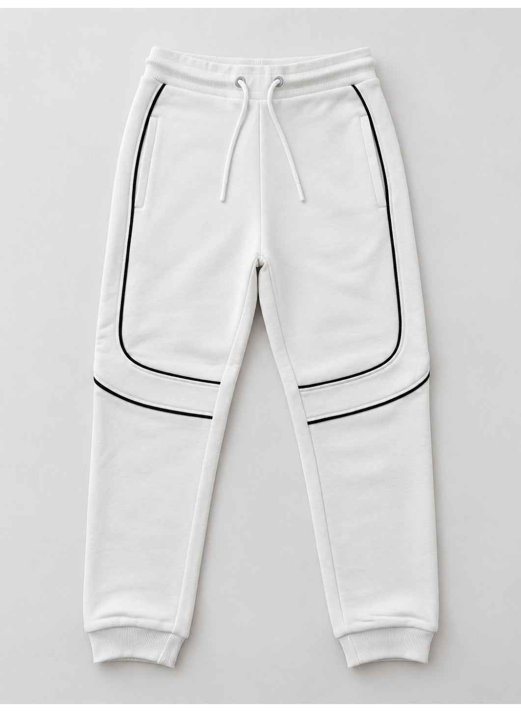 Boys’ Sweatshirt and Jogger Set with Chest Badge Detail
