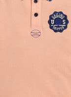 Victor & Jane Junior Boys' Polo T-Shirt “ With Embroidered Label Detail