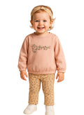Print Pants Top Set
