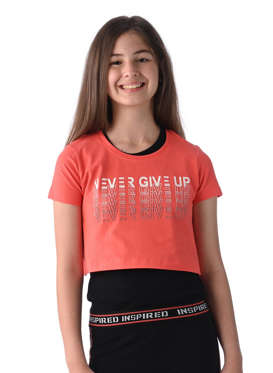 Victor And Jane Athleisure 2 Pc Set - Crop Tank Top With Matching Stylish Leggings