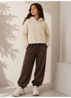 Girls Full Zip Hoodie Jacket (Faux Fur)