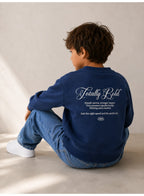 Boys’ Front and Back Graphic Sweatshirt