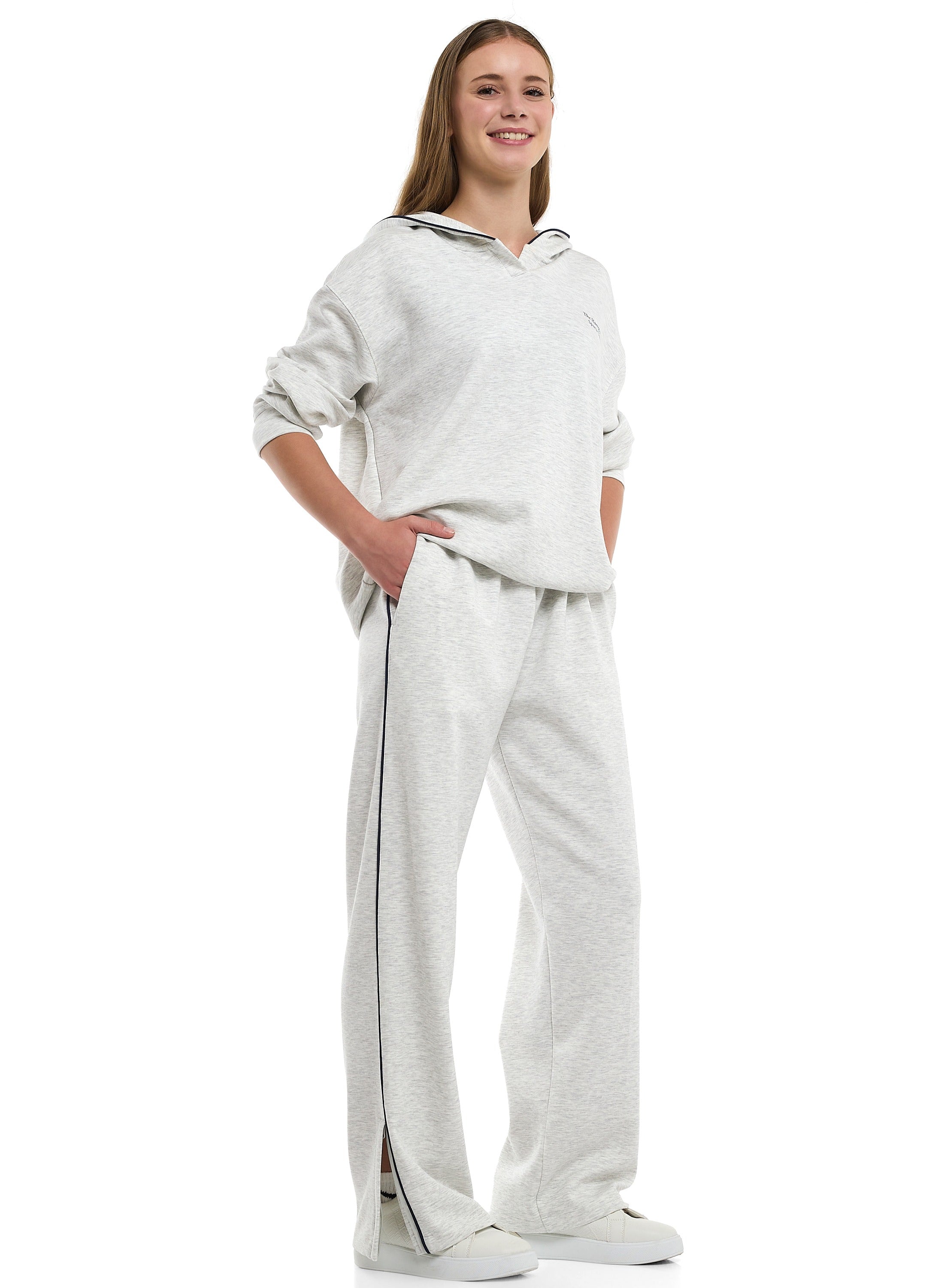 Ladies’ Hoodie & Wide-Leg Pants Set