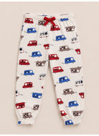Boys 2-Piece All-Over Print Sweatshirt & Jogger Pants Set