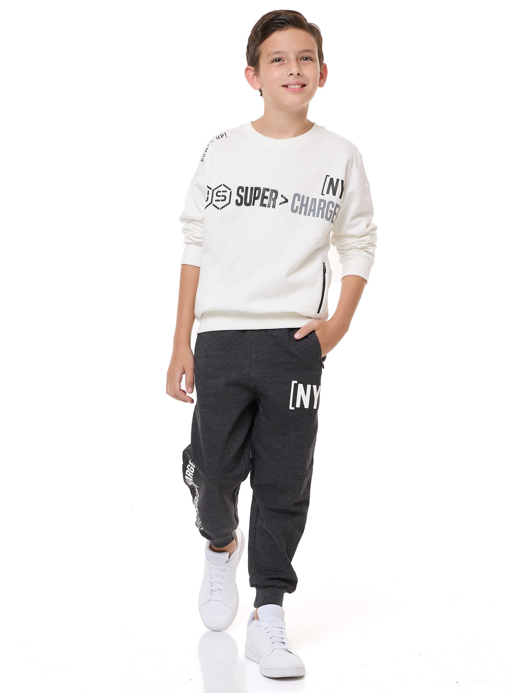 Senior Boys (Youth/Teens) 2 Piece Set T-Shirt & Shorts (8-14 Years)- Black And Green- 100 % Percent Cotton- Victor And Jane