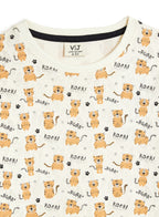 Victor And Jane - All-Over Printed T-Shirt And Shorts Pyjama Set