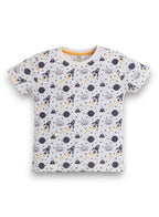 Victor And Jane - All-Over Printed T-Shirt And Shorts Pyjama Set