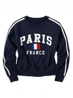 2-Piece Set- Œparis France” Cotton Fleece
