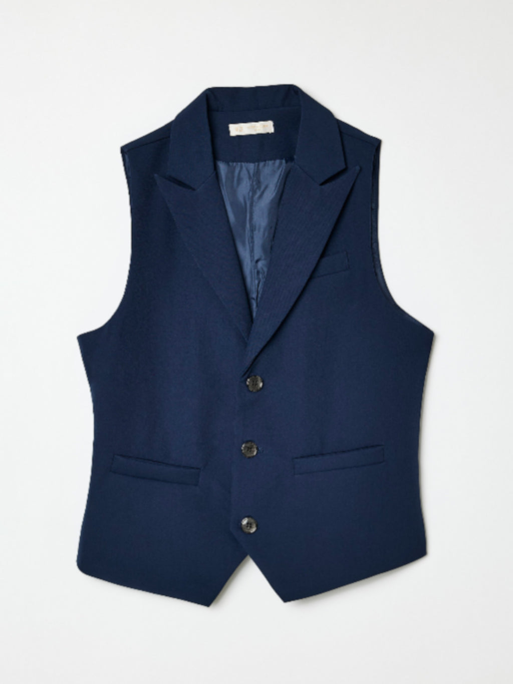 Blue Waistcoat, Shirt, Trousers & Bow Tie Set (3 Years–8 Years)