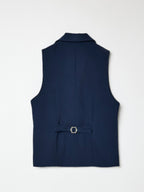 Blue Waistcoat, Shirt, Trousers & Bow Tie Set (3 Years–8 Years)