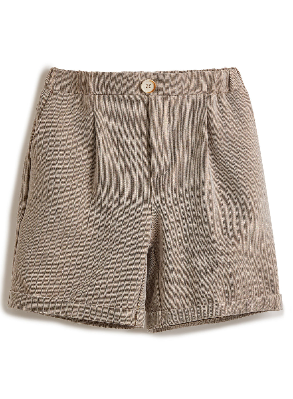 Waistcoat Shirt Shorts Set