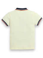Victor & Jane Junior Boys' Polo T-Shirt “ With Embroidered Label Detail