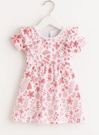 Victor And Jane - All-Over Printed Ruffle Dress (Pack Of 2)