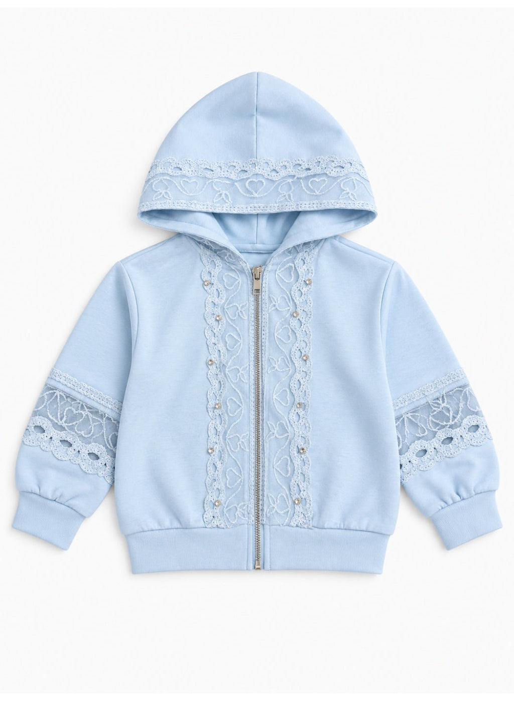 Girls' Zip Up Jacket & Long Pants
