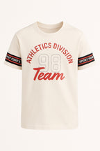 Girls' 2 Pc Set - Slogan Print Top With Matching Bottom “ Stylish And Comfortable - Relaxed Fit