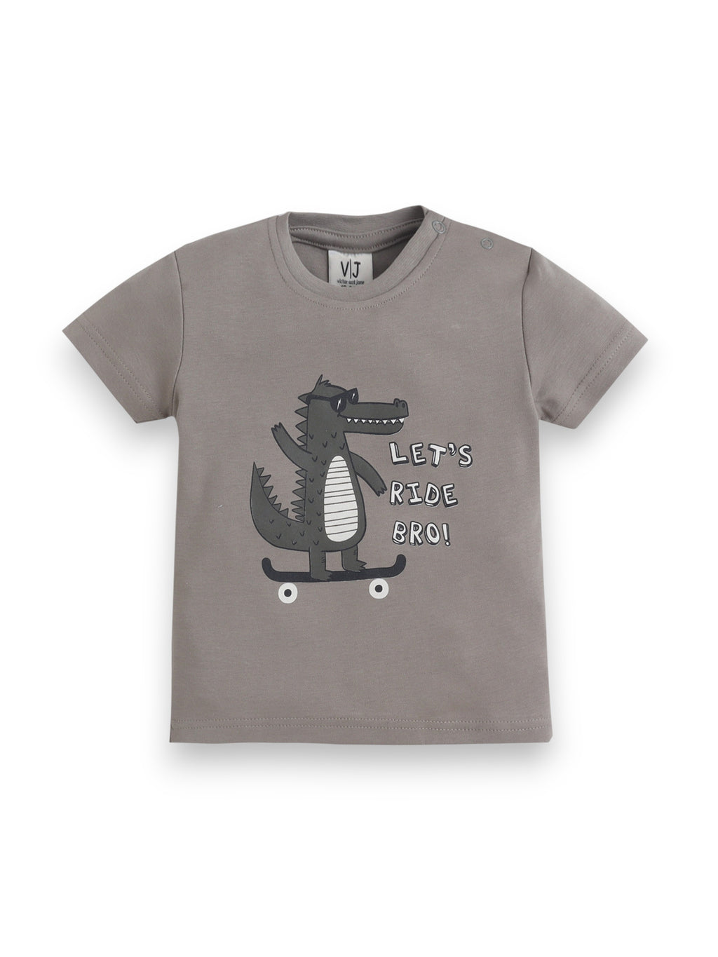 Infant Boys Animal Character Print Cotton Pajama Set “ T-Shirt & Pajama Pants Nightwear