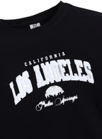 Girls’ Œlos Angeles” Graphic Pullover “ 100% Cotton Fleece