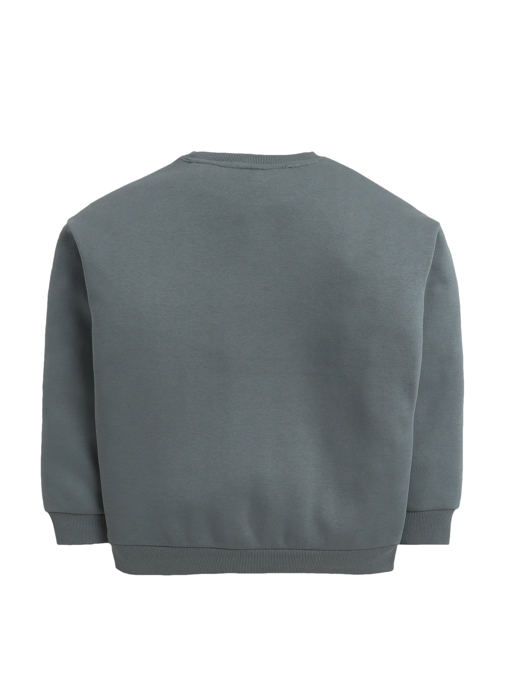 Boys' Olive Green Œforward” Graphic Sweatshirt