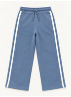 Girls Raglan Sleeve Sweatshirt and Wide Leg Pants Set