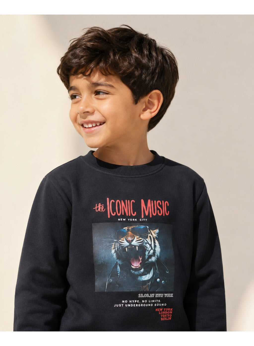 Boys’ Graphic Sweatshirt and Jogger Set