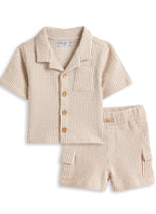 2Pc Shirt Shorts Set