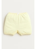 "3-Pack Bloomers For Baby Girls “ Soft Pastel Cotton Comfort "