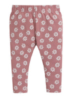 Girls 3pcs Set – Sweatshirt, Printed Leggings & Headband