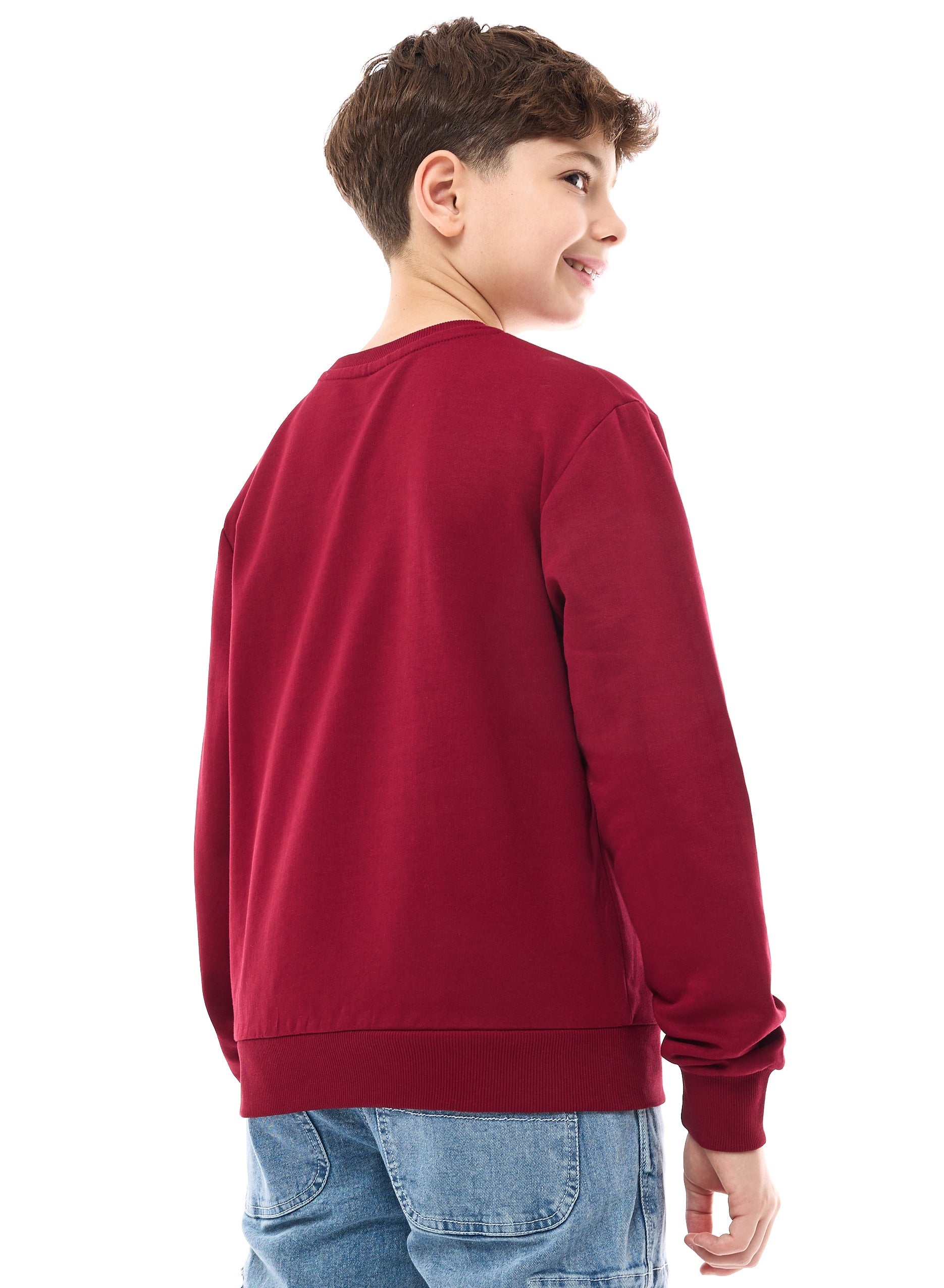 Boys' Sweatshirt  "Brooklyn" Graphic Printed