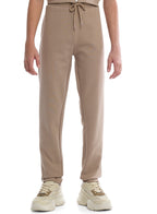 Boys Beige Twill Shirt-Style Co-Ord Set With Front Pockets &Amp; Zip Closure “ Smart Casual Outfit