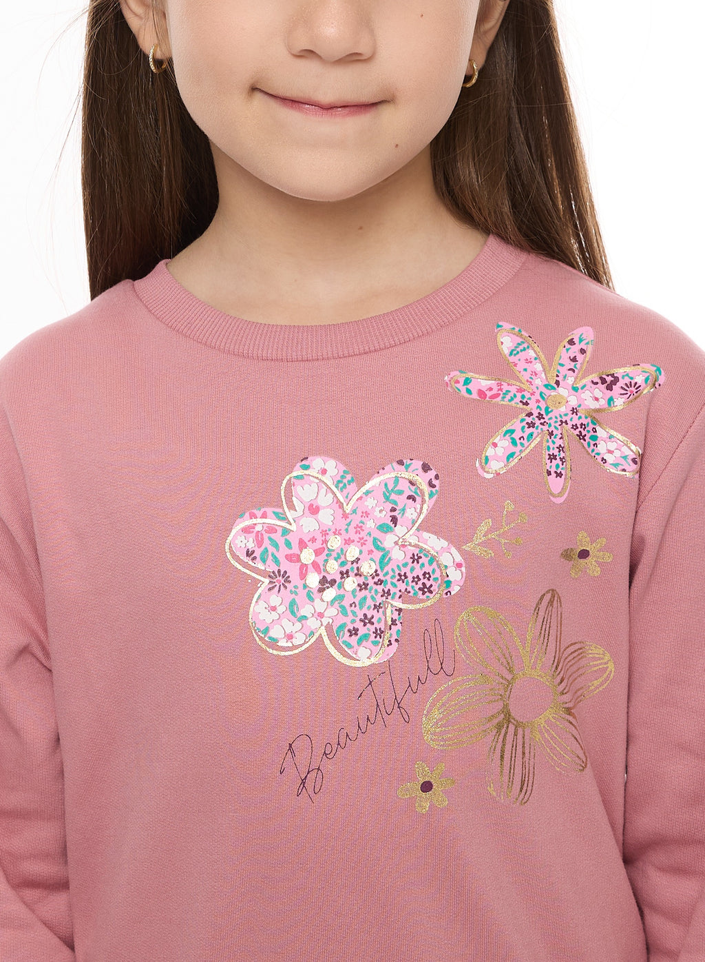 Girls 2Pc Set- Sweat Top With Matching Leggings