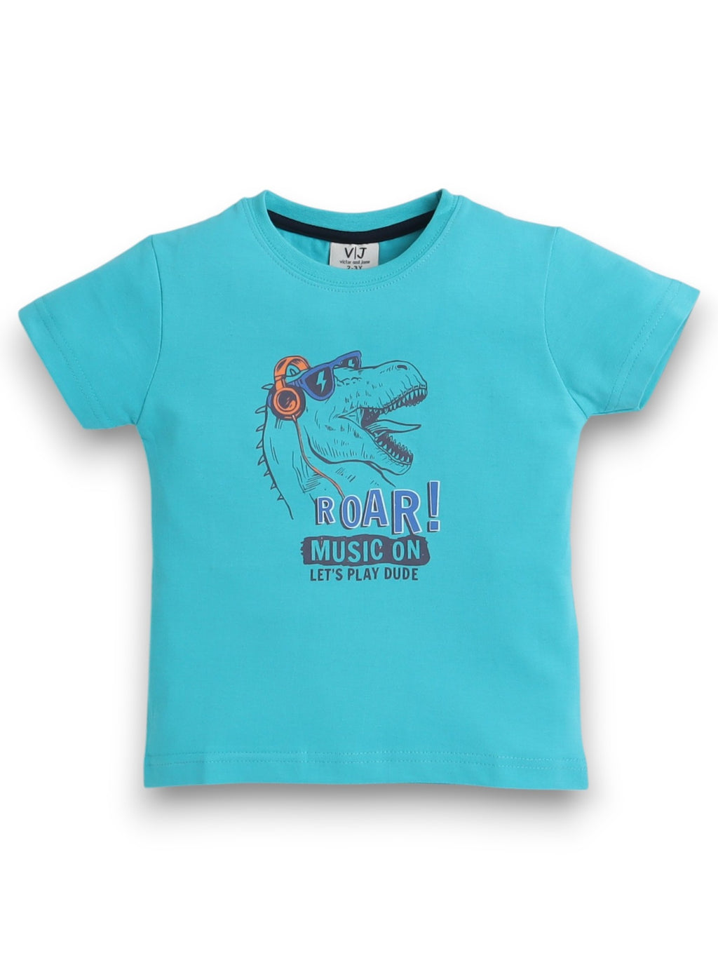 Victor And Jane - Printed T-Shirt And All-Over Printed Pyjama Set