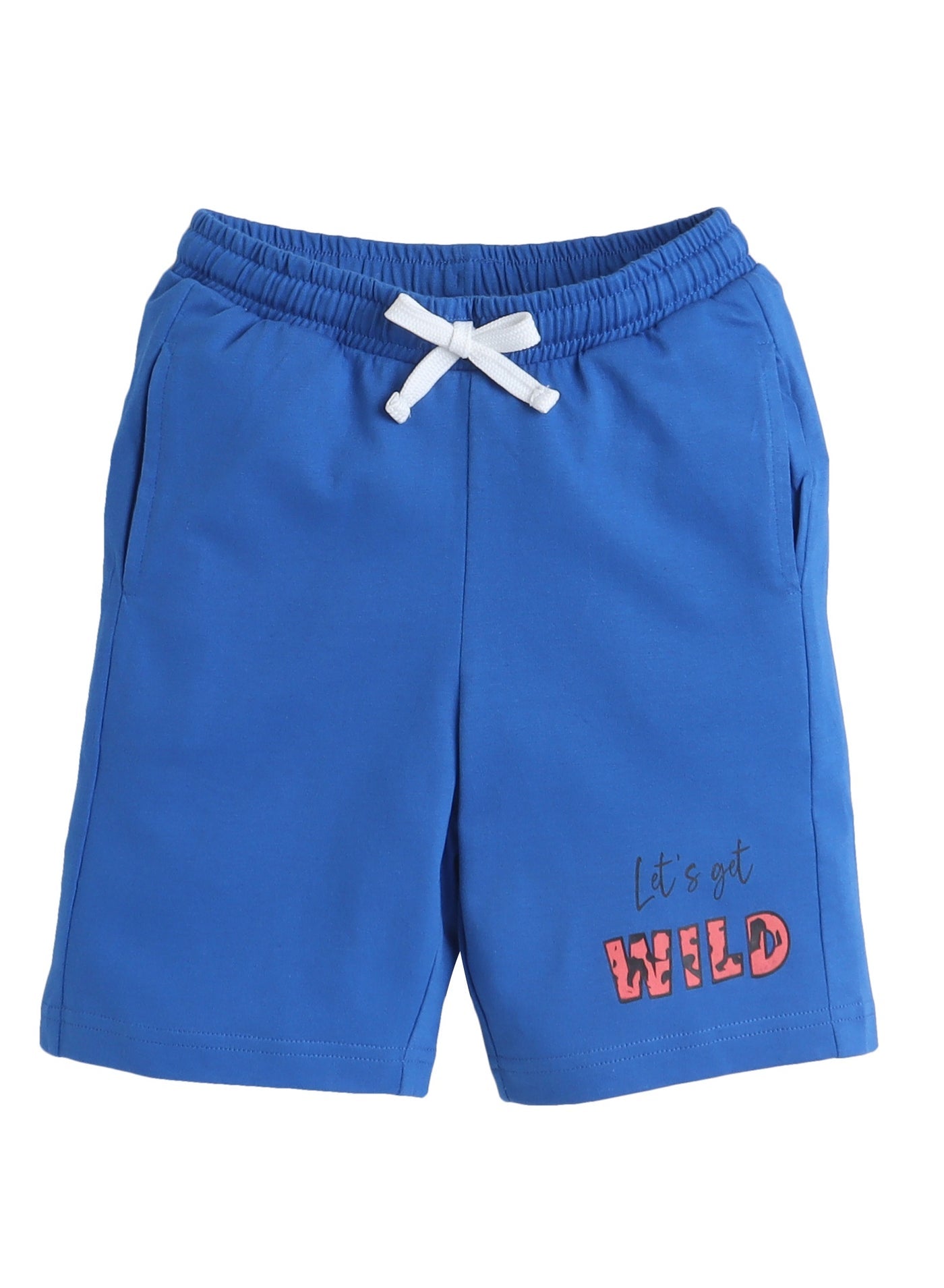 Victor and Jane JR Boys' 2PC Set – Jungle Safari & Day Adventure Theme, White Colour, Comfortable for Summer Wear, 2-3YRS