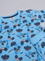 Victor And Jane - All-Over Printed T-Shirt And Shorts Pyjama Set