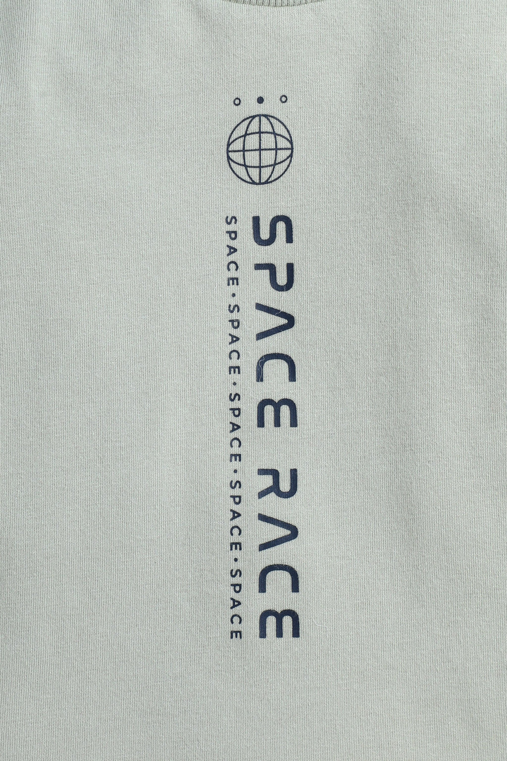 Dirkje Space Race Printed T-Shirt With Pant And Jacket Set - White/Navy